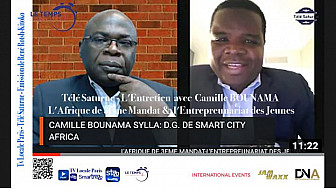 Tv Locale Paris - Le Temps des Banlieues - Télé Saturne L'Entretien avec Camille BOUNAMA - L'Afrique de 3ème Mandat et l'Entrepreunariat des Jeunes