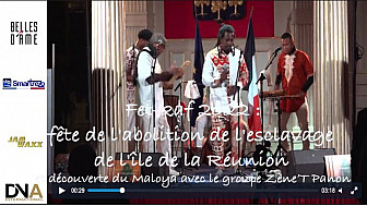 Tv Locale Réunion - Jam WAXX présente Fet-kaf 2022 : fête de l'abolition de l'esclavage de l'île de la Réunion et découverte du Maloya avec le groupe Zène’T Panon