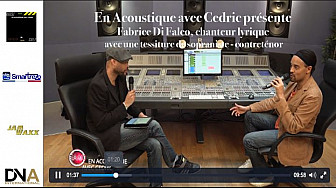 Tv Locale Martinique - En Acoustique avec Cedric présente Fabrice Di Falco, chanteur lyrique avec une tessiture de sopraniste - contreténor