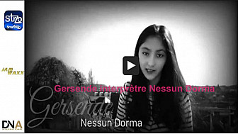Tv Locale Vierzon  présente Gersende interprètre Nessun Dorma