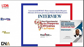 Tv Locale Issy Les Moulineaux - Interview de Camille BOUNAMA SYLLA  lors du Lancement du HCDAF - Haut-commissariat des Diasporas Africaines de France