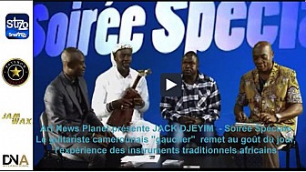 Tv Locale Cameroun - Art News Planet présente JACK DJEYIM , accompagnée de Emilio et Sevy Tchoms live sur le Plateau Soirée Spéciale