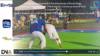 Tv Local Paris - Le tournoi international de Kurash présente la Finale Dame pour le prix du président de l'Ouzbékistan s'est tenu au cœur de Paris le 24 juillet 2022