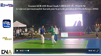 Tv Locale Paris - KURASH Demi Final entre UZBEKISTAN - POLOGNE - Le tournoi international de Kurash pour le prix du président de l'Ouzbékistan