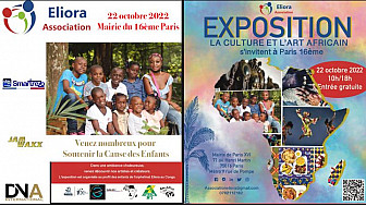 Tv Locale Paris - Association Eliora présente La Culture & l'Art Africain s'invite à Paris 16ème pour venir en Soutien à l'Association ELIORA