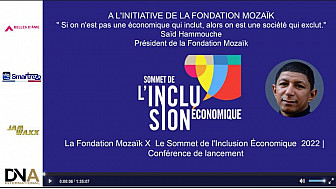 Tv Locale Paris - La Fondation Mozaïk X  Le Sommet de l'Inclusion Économique  2022 | Conférence de lancement