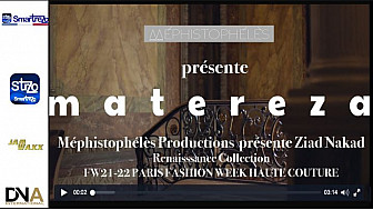 Tv Locale Paris - MÉPHISTOPHÉLÈS PRODUCTIONS présente Matereza Collection Automne Hiver 2021 2022 À CASSANDRE