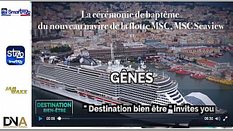 Tv Locale Paris - Jam WAXX présente La Cérémonie de Baptême du nouveau navire de la flotte MSC, MSC Seaview