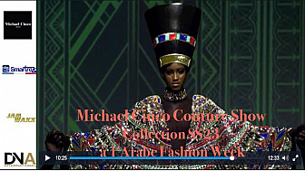 Tv Locale Emirats Arabes Unies - Michael Cinco Couture Show Collection SS23 à  l'Arabe Fashion Week