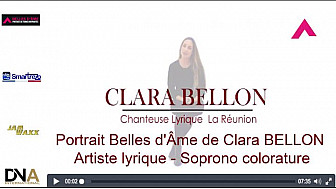 Tv Locale Paris - Portrait Belles d'Âme de Clara BELLON -Artiste lyrique - Soprono colorature