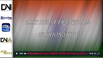 Tv Locale Paris - ÉLECTION MISS INDIA FRANCE (MIF) 2022 18ème Edition - Défilé de Thierry Pietu 
