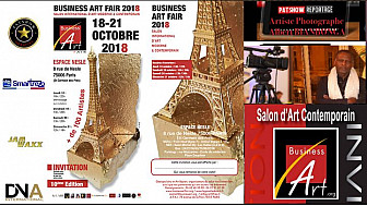 Tv Locale Paris - Art News Planet présente Salon Business Art 2018 - Artiste Photographe Albert BIANBONGA