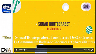 Tv Locale Paris - Souad Boutegrabet, Fondatrice DesCodeuses La Communauté Badass de Codeuses et Cyberésilientes