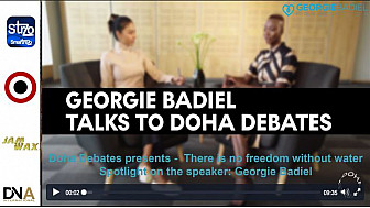 Tv Local Doha - Doha Debates presents -  There is no freedom without water - Spotlight on the speaker: Georgie Badiel