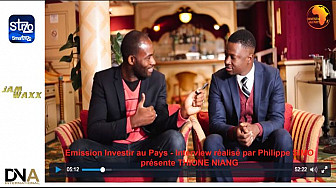 Tv Locale Dakar - Emission Investir au Pays - Interview réalisé par Philippe SIMO présente THIONE NIANG