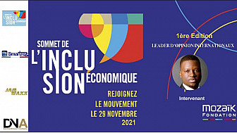 Tv Locale Paris - Inclusion à la Française Entrepreneur Social - Thione Niang au Ministére de L’Economie à Paris- Sommet de l’Inclusion Economique - 1ère Edition