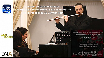 Tv Locale Paris - Jam Waxx présente Devoir de Mémoire - Concert de commémoration - L'Azerbaïdjan commémore le 33e anniversaire de la tragédie du 20 Janvier Noir