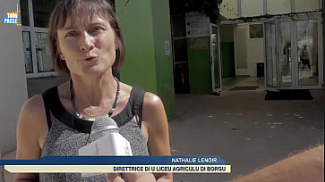 Josiane Chevalier, Préfète de Corse, en déplacement au lycée agricole de Borgu
