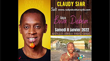 Claudy Siar en interview sur Bwa Dében