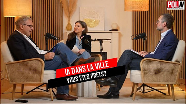 POL/N de Delphine SABATTIER avec Patrick MOLINOZ d'AMF et Mathieu VIDAL Villes Internet - sont-ils p