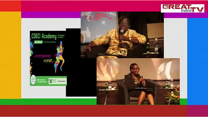 CGECY ACADEMY : Témoignages de Mesdames Safoura FADIGA et Cécile KOUASSI au Panel 2