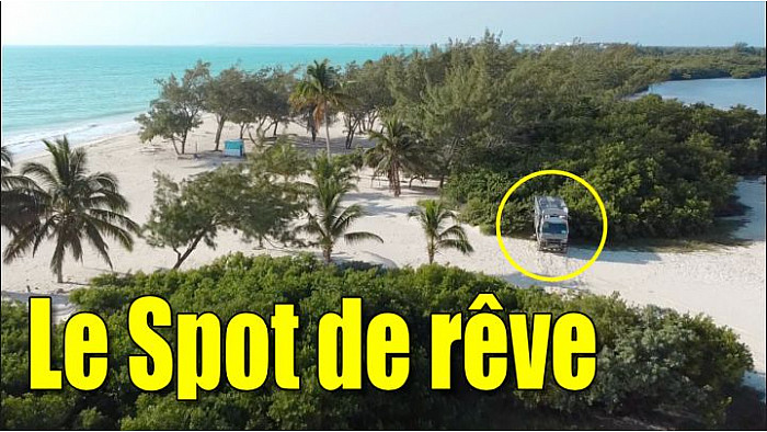 Acteurs-Locaux Les FUSOTISTES 110 au MEXIQUE - Notre plus beau bivouac à Cancún.