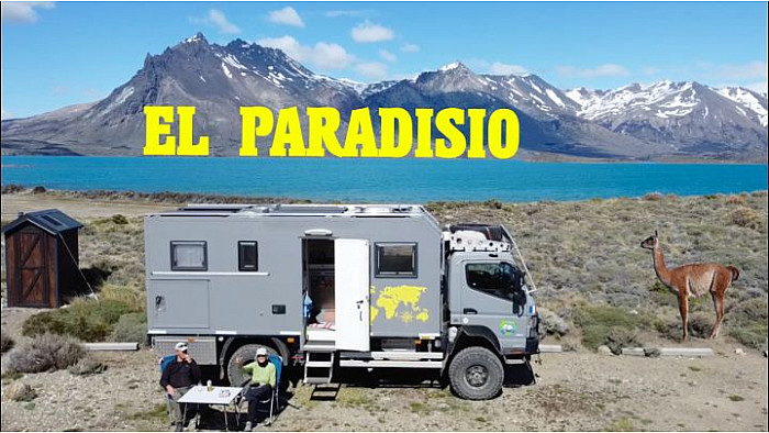 Acteurs-Locaux Les FUSOTISTES   148  -  en Argentine Le Parc de Perito Moreno en Camion 4x4