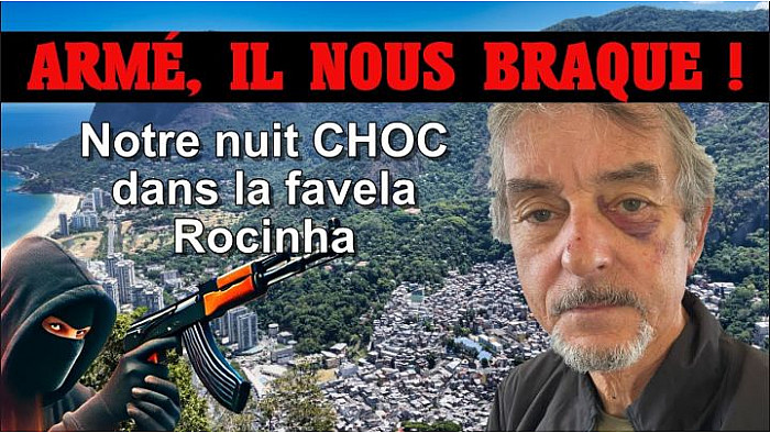 Acteurs-Locaux Les FUSOTISTES  166 au Bresil   -  Braqué dans une FAVELA á RIO !