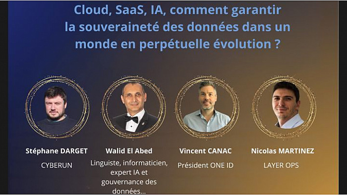 Salon S3C Cybersécurité -  La Souveraineté des Données vue par ONE-ID et LAYER OPS deux entreprises françaises.
