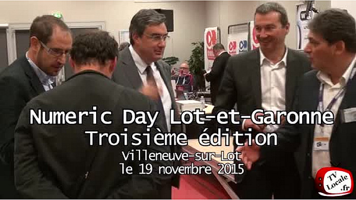 Vidéo 4'46''. Numeric Day #3 avec ETIC-47 à Villeneuve-sur-Lot.