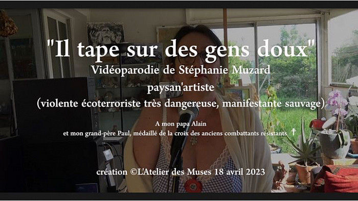 "Il tape sur des gens doux" de Stéphanie Muzard