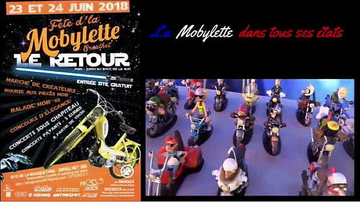 Fête de la #Mobylette à #Graulhet ! #velosolex  #tourismetarn #tvlocale.fr