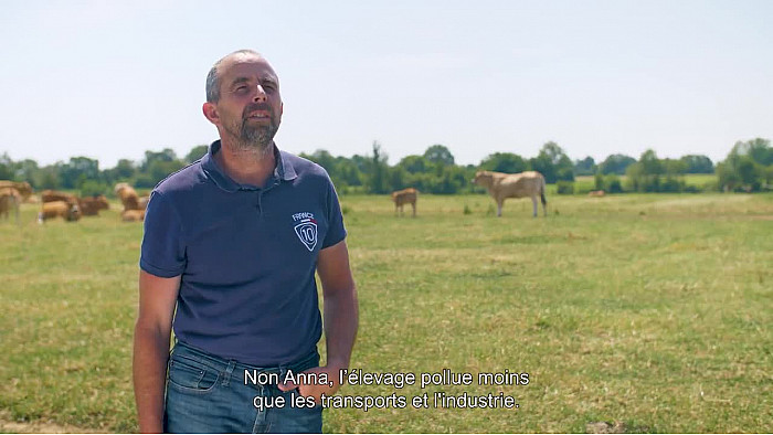   Acteurs-Locaux - Vaches  Parthenaise - BIEN ÉLEVÉE ! Impact de l’élevage sur le climat avec Sébastien VALTEAU @INTERBEV