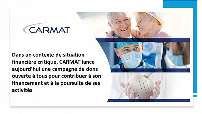 CARMAT lance aujourd’hui une campagne de dons ouverte à tous pour contribuer à son financement et à la poursuite de ses activités
