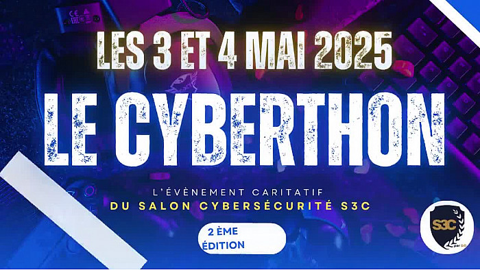 Le CYBERTHON, un évènement caritatif alliant #cybersécurité et #gaming.
