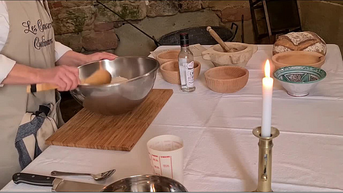 Recette du Massepain #Cuisine #Médiévale #Conférences #Patrimoine @AbbayeDeFlaran @LeGers32 @GersTourisme @Occitanie #Tv_Locale @Smartrezo