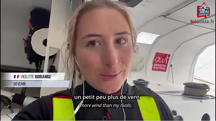 TV Locale Vendée - 4ème journée du Vendée Globe 2024 avec un changement de leader