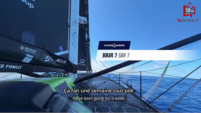 TV Locale Vendée - 5ème journée du Vendée Globe 2024 avec Sébastien Simon (Groupe Dubreuil) DEVANT, POUR COMBIEN DE TEMPS ?