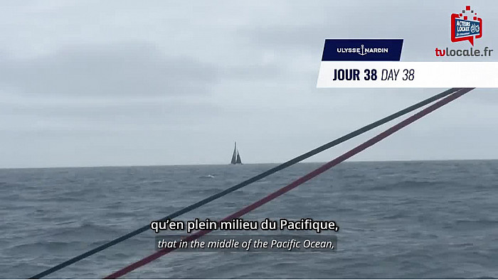 TV Locale Vendée  38éme journée du Vendée Globe 2024 - pour les 3 échappés Paprec-Arkéa, MACIF et Groupe DUBREUIL la régate bat son plein