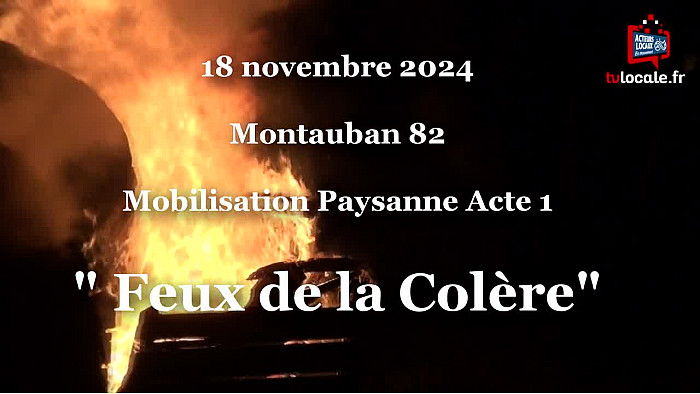 TV Locale Tarn-et-Garonne - MERCOSUR Acte 1 avec Damien GARRIGUES Président de la FDSEA82 