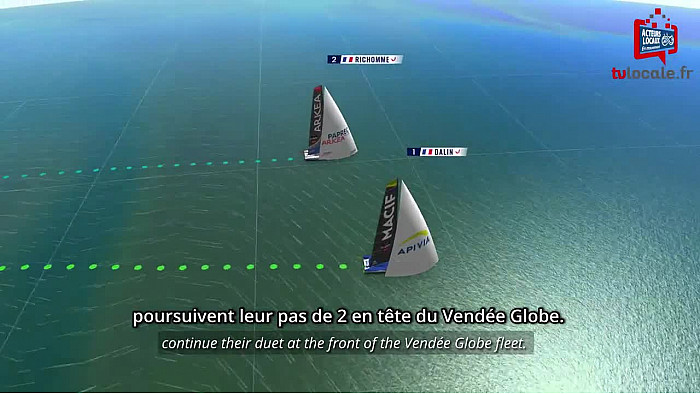 TV Locale Vendée  41éme journée du Vendée Globe 2024 - Le cap Horn, histoire d’un mythe 