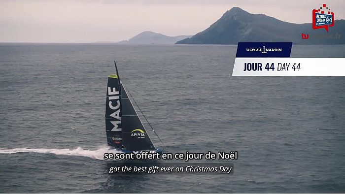 TV Locale Vendée  44éme journée du Vendée Globe 2024 - ce jour spécial a offert un cadeau hors norme avec le passage du légendaire Cap Horn par les deux premiers.