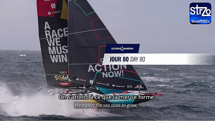 TV Locale Vendée 80éme journée du Vendée Globe 2024 -  Boris Herrmann (Malizia - Seaexplorer, 12e) et Samantha Davies (Initiatives-Cœur, 13e) attendus demain matin