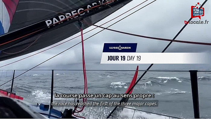 TV Locale Vendée - 19éme journée les leaders du Vendée Globe 2024 ont passé le Cap de Bonne Espérance