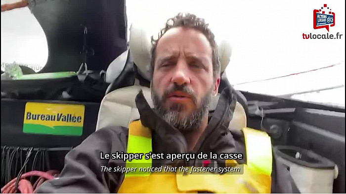 TV Locale Vendée  25éme journée du Vendée Globe 2024 -   LE CHAOS SOUS VERRE