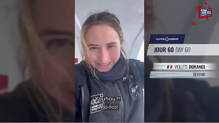 TV Locale Vendée 60éme journée du Vendée Globe 2024 - Les deux leaders poursuivent leur remontée de l’Atlantique Nord avec sérénité.
