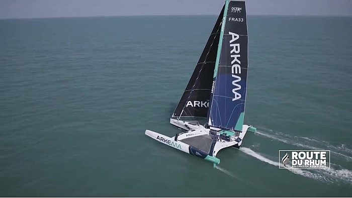 Route du Rhum 2022 - A l'arrière de la course les skippers retrouvent des vents favorables 