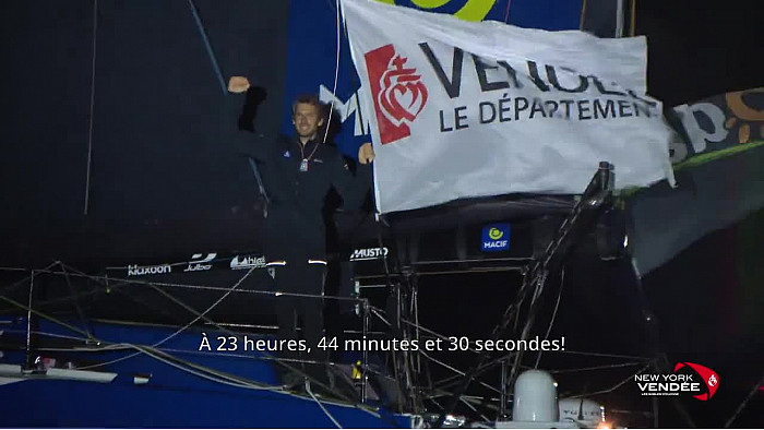 Charlie Dalin (MACIF Santé Prévoyance), remporte la New York Vendée 2024 – Les Sables d’Olonne !