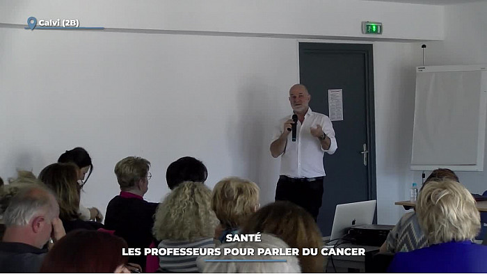 TV Locale Corse - Santé : les professeurs pour parler du cancer