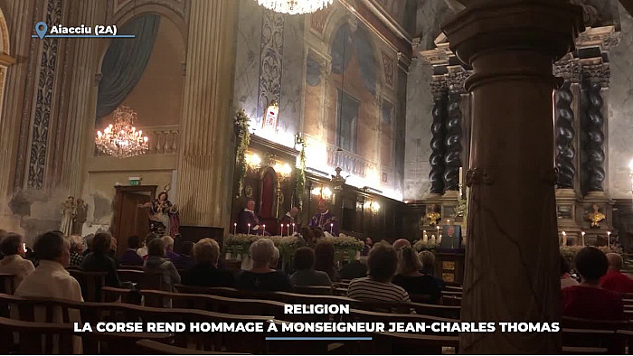 TV Locale Corse - Religion : la Corse rend hommage à Monseigneur Jean-Charles Thomas